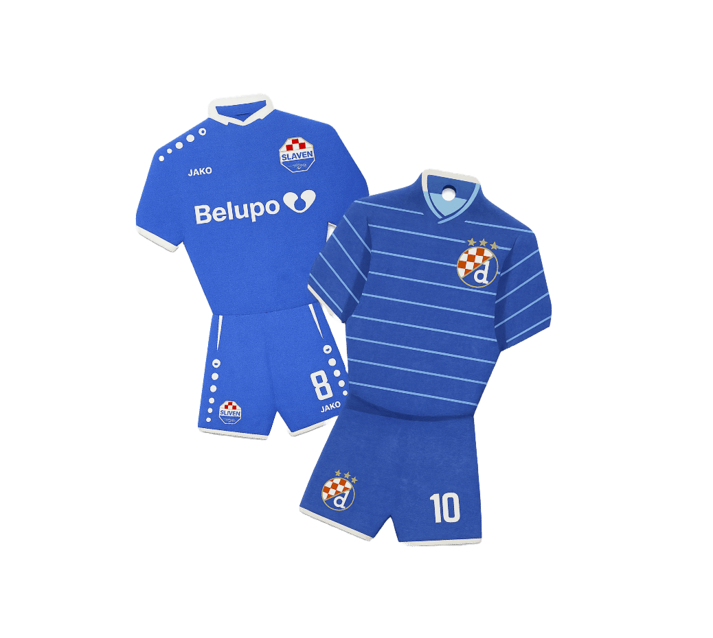 Dva personalizirana klupska automirisa